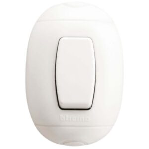 Interruptor Simple para Sobreponer Oval 10A 250V, P52B, Bticino