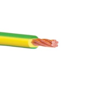 Conductor Eléctrico Unipolar 35mm Verde/Amarillo (Tierra) 450/750V