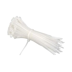 Cintillo para cable c/blanco 4.8x450mm (100 und), C-450, Atlantic