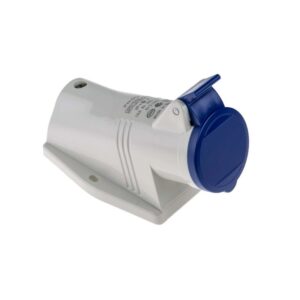 Tomacorriente industrial adosable 2P+T IP44 16A 6H 200-250V AC, 513.1653, Scame