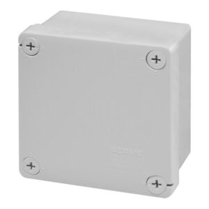 Caja de Derivación LSZH 100x100x50mm Ciega, IP55, 689.204, Scame