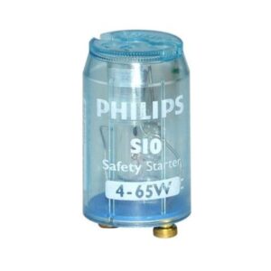 Arrancador para fluorescente 4-65W 220-240V, S10, Philips