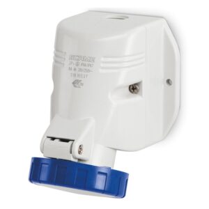 Tomacorriente industrial adosable 2x16A+T 250V IP67 6H optima, 518.1653T, Scame