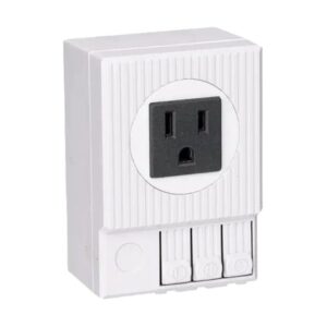 Enchufe 240VAC 15A IP20 para riel din, NAT.03504.0-01, Natural