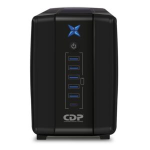 UPS Interativo 500VA, 250W, 220V 8 Tomas, R-UPR508I, CDP
