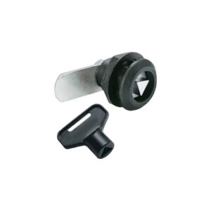 Llave De Plastico Para Chapa De Tablero Color Negro