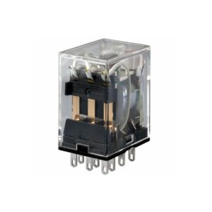 Relé enchufable 11 pines; 220/240 VAC, 5A (Rectangular) 3PDT, MY3N 220/240VAC, Stronger