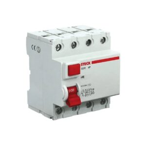Interruptor Diferencial 4P 25A 400VAC 30mA Tipo AC, SDR42530, Steck