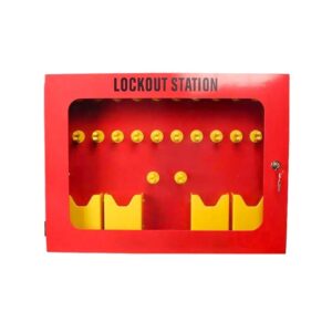 Kit Estación de Bloqueo 580x430x90 mm (Rojo), ST00002