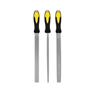 Set de limas mango goma pesado 10" (3 piezas)