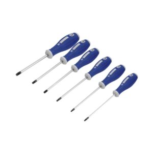 Juego de desarmadores mango bimaterial torx 6 piezas, TC1425, Toolcraft
