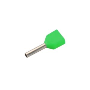 Terminal tipo tubular verde 6AWG 16mm2 x 100und, TE1614, Bestens