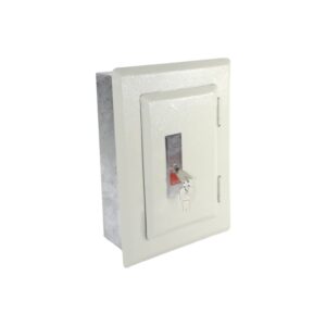 Tablero metálico para empotrar riel din 12 polos 6 llaves monofásico, TR066000005, Jormen