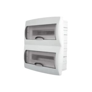 Tablero Para Empotrar Pvc 24 Polos Riel Din