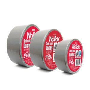 Cinta ducte tape gris 48 mm x 9m, WF0840, Wolfox