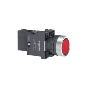 Pulsador Luminoso Rojo 220vac 1no, XA2EW34M1