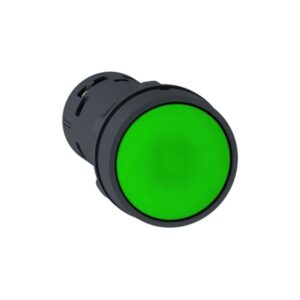 Pulsador Plástico Verde C/ Retorno Na 22mm, XB7NA31