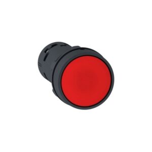 Pulsador Plástico Rojo C/ Retorno Na 22mm, XB7NA42