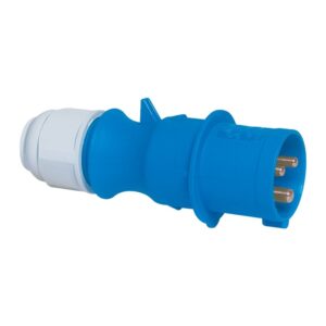 Enchufe Aéreo IP44 2P+T 250V azul 6H IP44, multi-grip, 21001-TLS, Bals