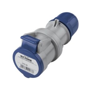 Tomacorriente Aéreo Industrial 16A 2P+T 250V IP44 9H Optima, 313.1644, Scame