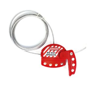 Bloqueo de Cable Ajustable de Acero Inoxidable, 6mmx1.8m, CL00002, LOTOMASTER
