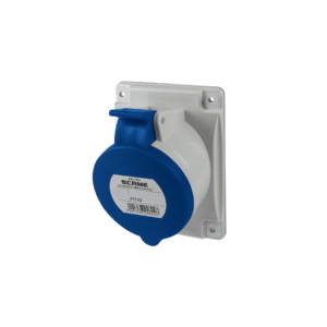 Tomacorriente P/Empotrar Inclinado 3x32a+T 250v Ip44 9h Optima, 413.3264, Scame